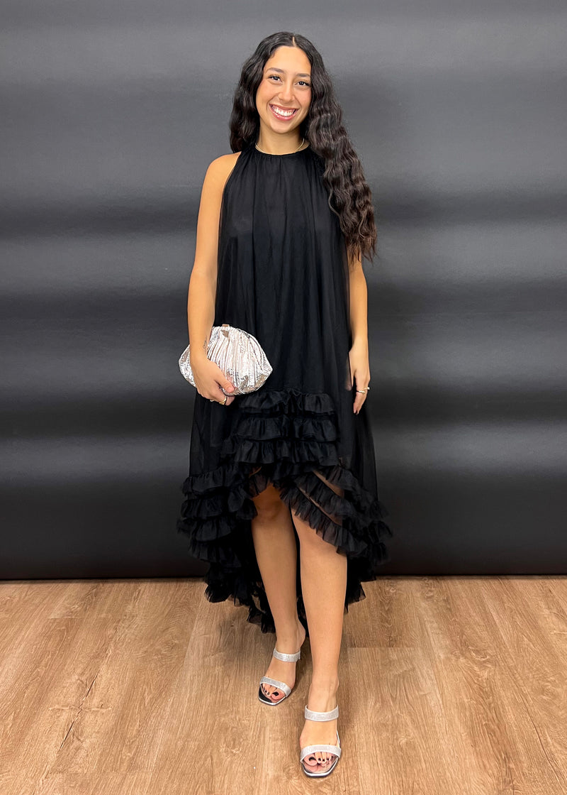 FELICITY TULLE DRESS- BLACK