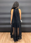 FELICITY TULLE DRESS- BLACK