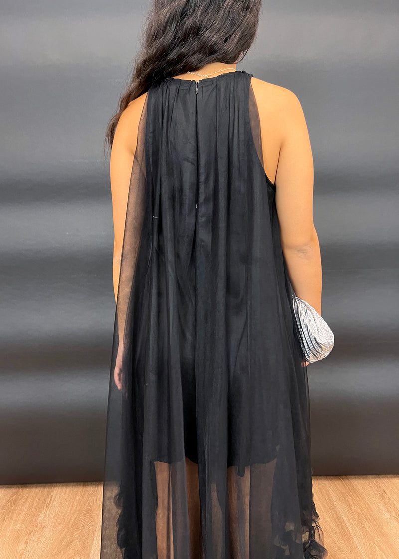 FELICITY TULLE DRESS- BLACK