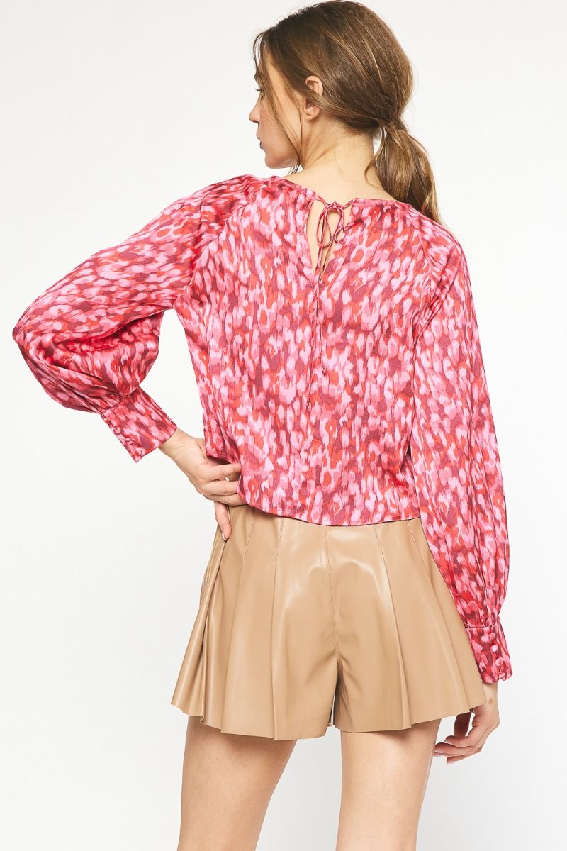 SCARLETT BLOUSE- RED