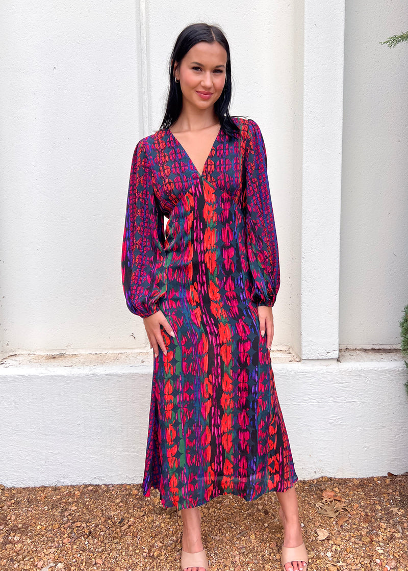 SUCH A DRESS MAXI DRESS- SUNSET