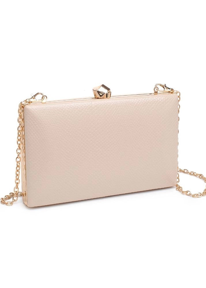 ROSA CLUTCH- CREAM