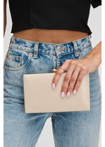 ROSA CLUTCH- CREAM