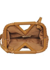 KAYLIN STRAW PURSE- TAN