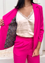 BOSS BABE BLAZER- BERRY