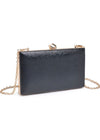 ROSA CLUTCH- BLACK