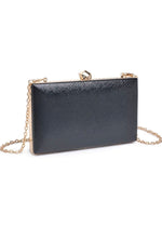 ROSA CLUTCH- BLACK