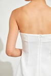 TUX TUBE TOP- WHITE