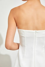 TUX TUBE TOP- WHITE