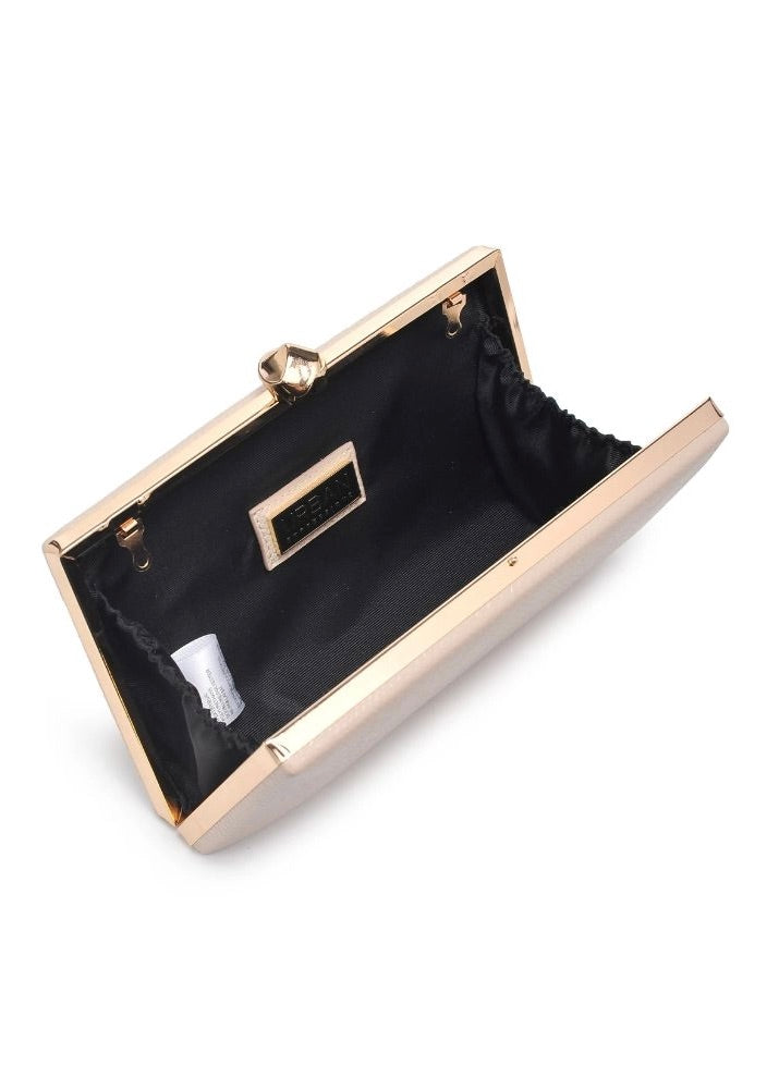 ROSA CLUTCH- CREAM