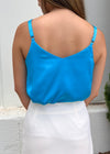 RECYCLED CAMI- VIVID BLUE
