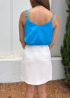 RECYCLED CAMI- VIVID BLUE
