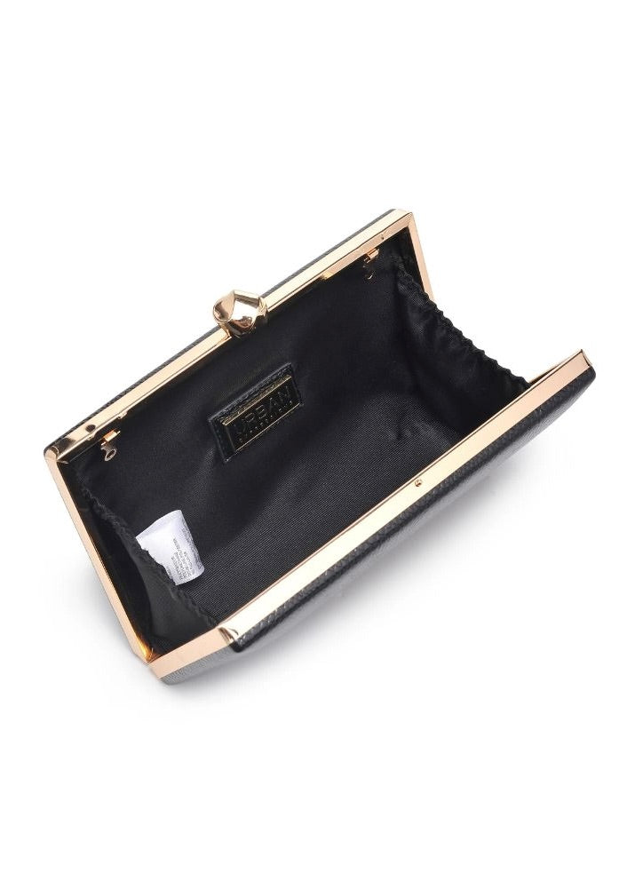 ROSA CLUTCH- BLACK