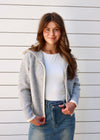 SAILOR CARDIGAN- GREY