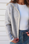 SAILOR CARDIGAN- GREY