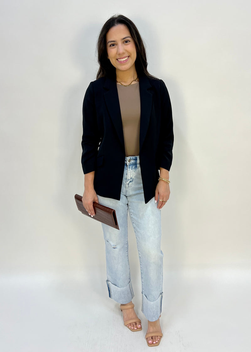 BOSS BABE BLAZER- BLACK