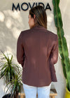 BOSS BABE BLAZER- ESPRESSO