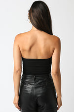 SELAH TUBE TOP- BLACK