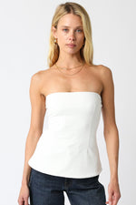ADELA TUBE TOP- IVORY