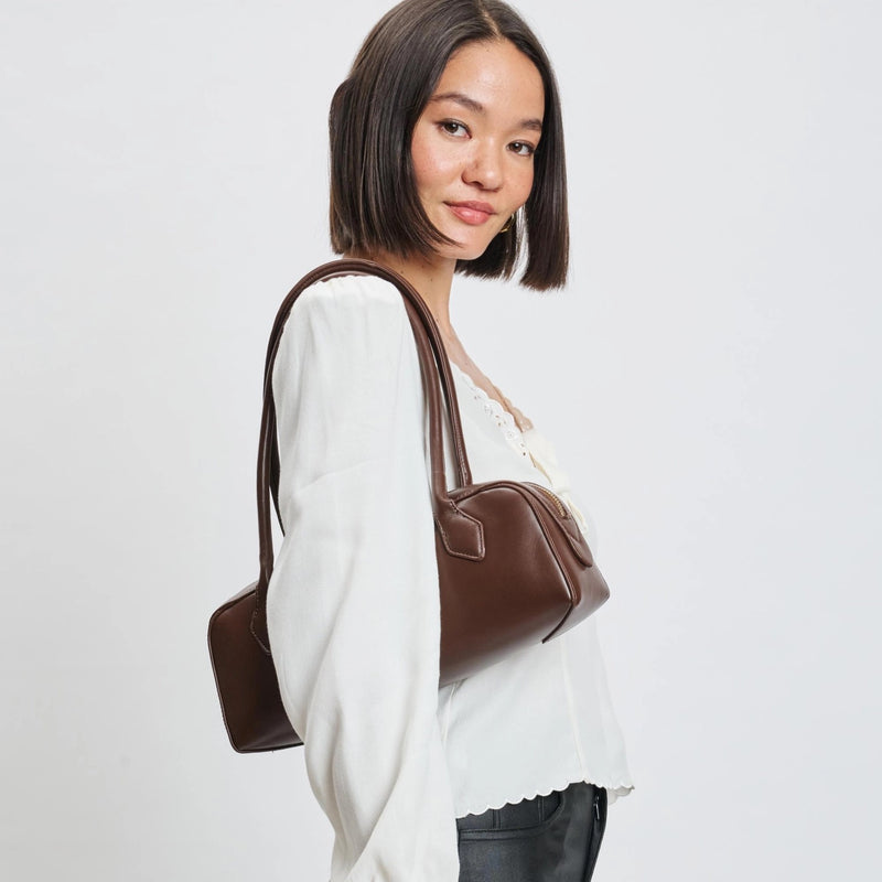 BETTY SHOULDER BAG- CHOCOLATE