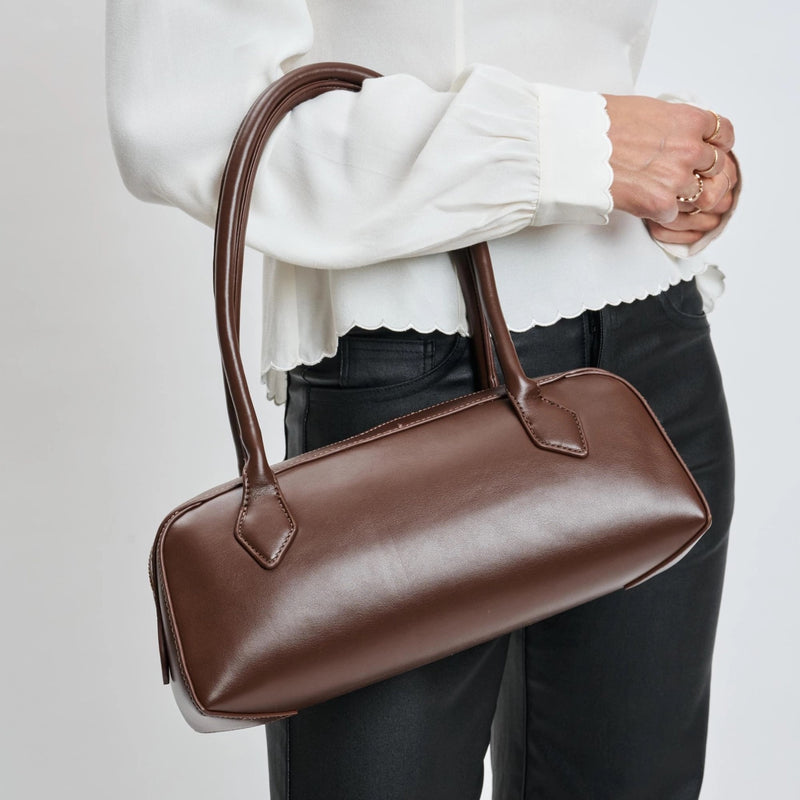 BETTY SHOULDER BAG- CHOCOLATE