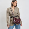 SOPHIE CROSSBODY- BURGUNDY