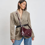 SOPHIE CROSSBODY- BURGUNDY