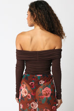 ESTHER BODYSUIT- BROWN