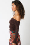 ESTHER BODYSUIT- BROWN