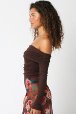 ESTHER BODYSUIT- BROWN