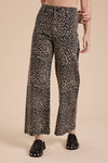 LEOPARD PRINT DENIM PANT- LEOPARD