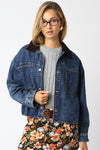 RILEY DENIM JACKET- DENIM