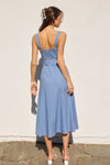 HEAVEN SENT BELTED DRESS- BLUE HARBOR