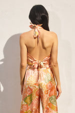PASTEL TROPICAL HALTER- BELLINI