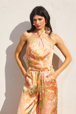PASTEL TROPICAL HALTER- BELLINI