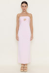 SEASHELL MAXI DRESS- PINK