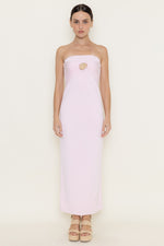 SEASHELL MAXI DRESS- PINK