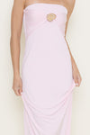SEASHELL MAXI DRESS- PINK