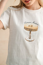 ESPRESSO TEE- WHITE