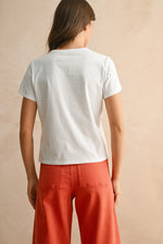MARTINI TEE- WHITE