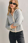 SAILOR CARDIGAN- GREY