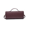 EMERSON WOVEN CROSSBODY- WINE