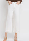 OLIVIA WIDE LEG DENIM- WHITE