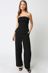 EMELIA TROUSER PANT- BLACK