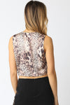 LUEY LEOPARD TANK- LEOPARD