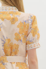 MARIGOLD CROCHET DRESS- YELLOW