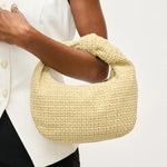 TRACY TWEED HANDBAG- SOFT YELLOW