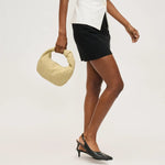 TRACY TWEED HANDBAG- SOFT YELLOW