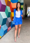 BOSS BABE BLAZER- ELECTRIC BLUE