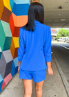 BOSS BABE BLAZER- ELECTRIC BLUE